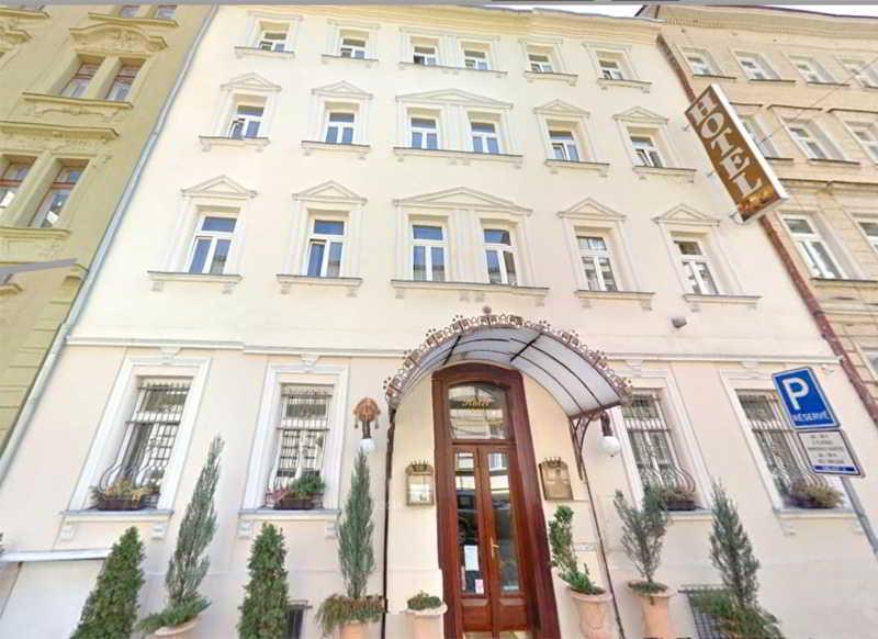 Hotel Donatello Praag Buitenkant foto